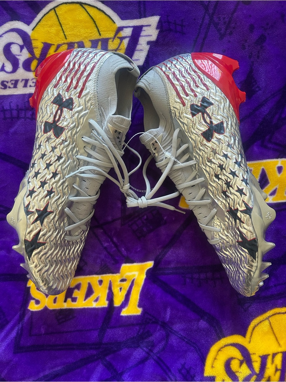 Under Armour Spotlight Pro USA Football Cleats